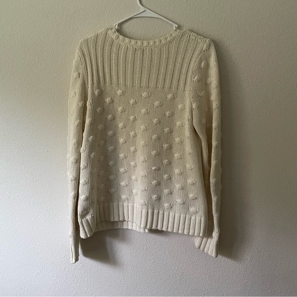 Vince Camuto textured cream sweater - Picture 5 of 5